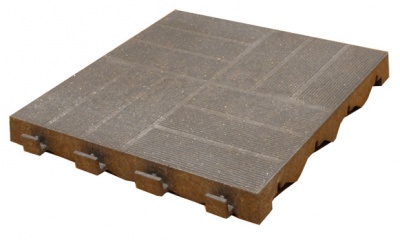 Модульная плитка Dumadeck коричневая